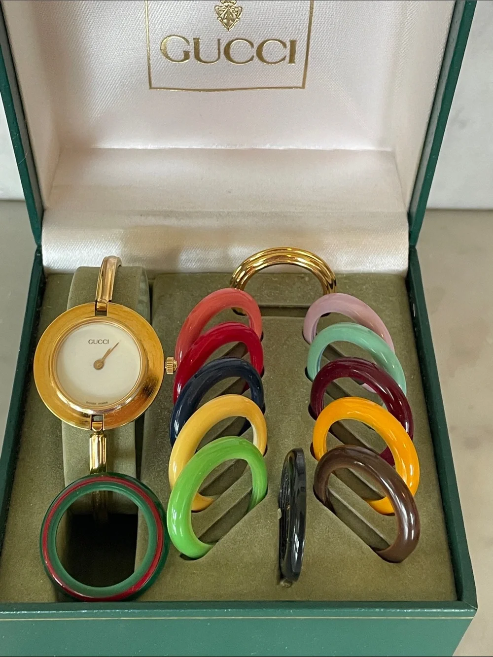Gucci gold tone